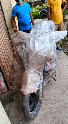 Bike transport in Bangalore